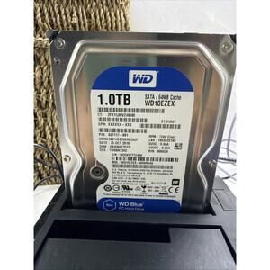 Western Digital Blue WD10EZEX 1TB Sata Hard Drive WD10EZEX-60WN4AO 100% Health